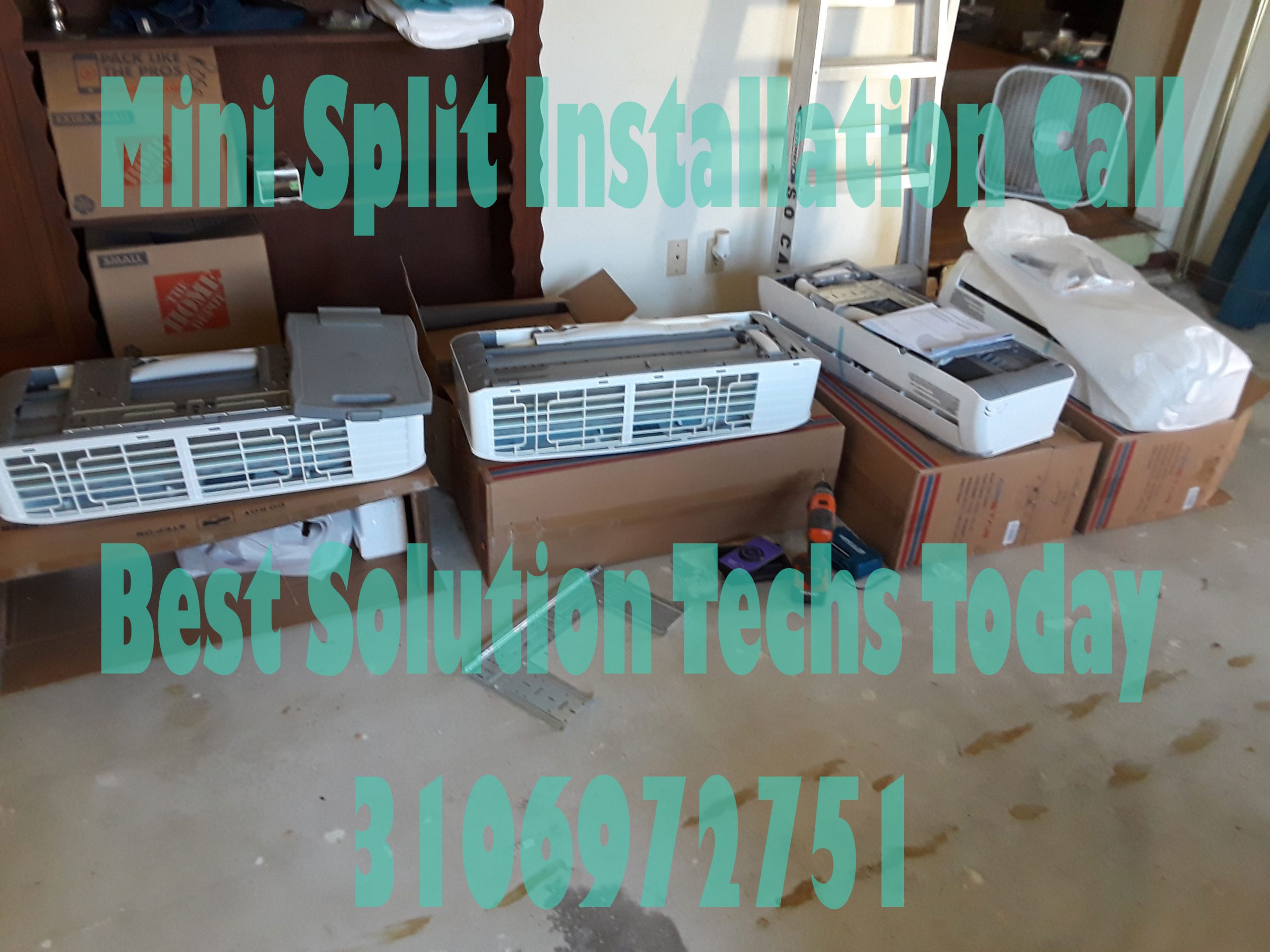 Mini Split Ductless Installation